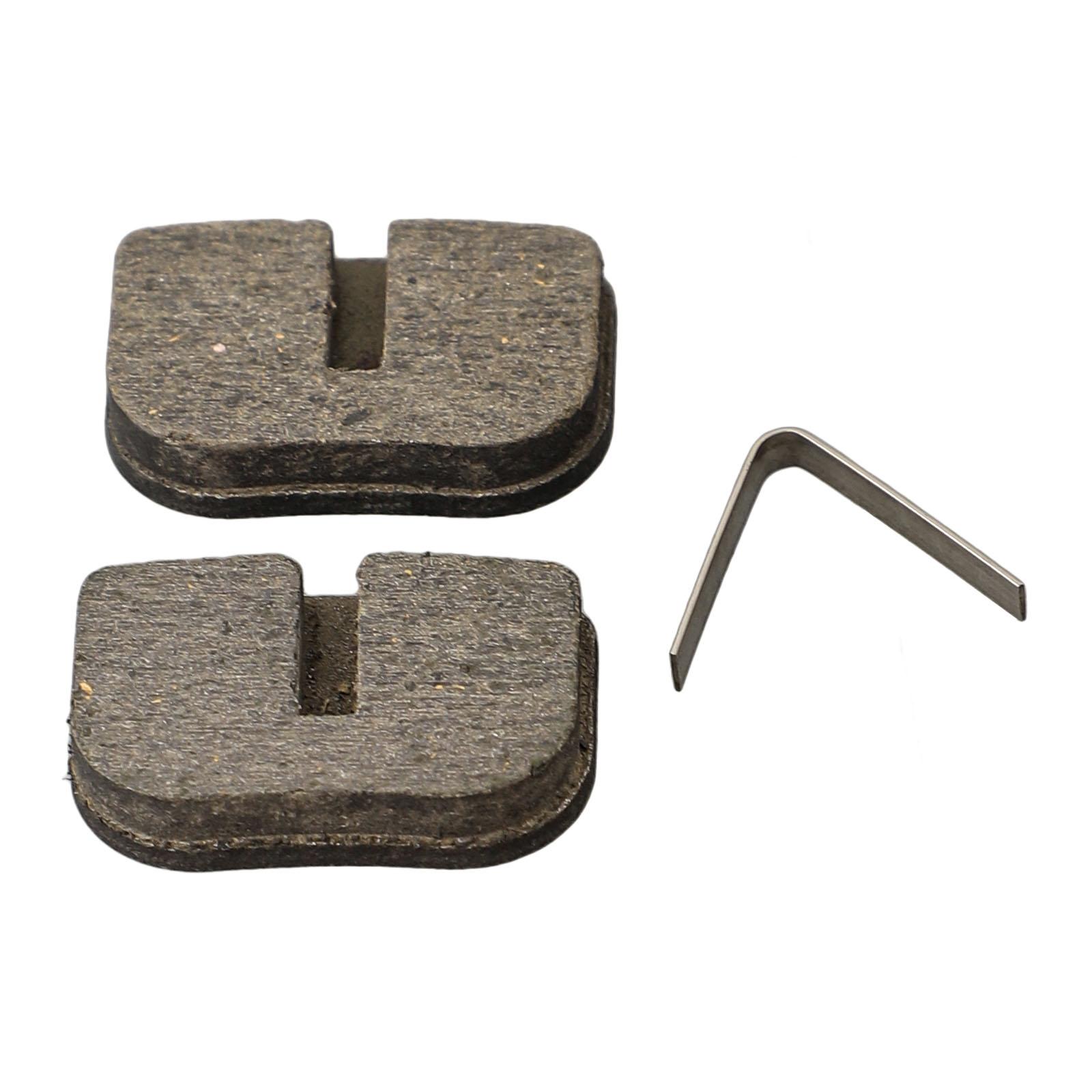 Black Color Bike Disc Brake Pads Resin Brake Pads Semi-Metal Brake Pads