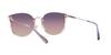 Sunglasses HC7151D CH573 SHINY ROSE GOLD PURPLE Lens 63 [Coach] Frame/TRANSPARENT