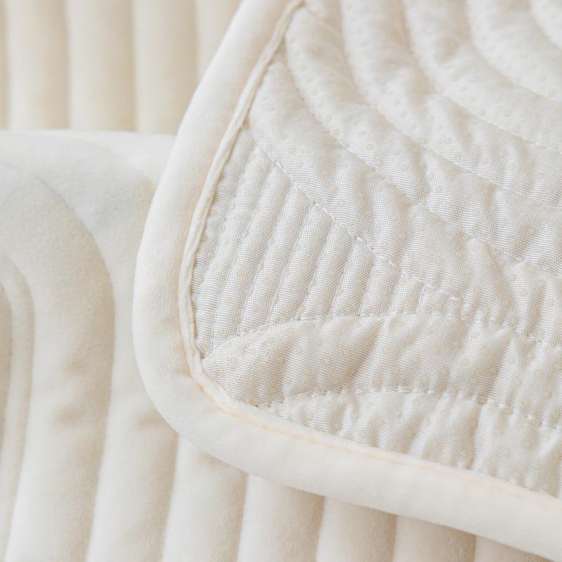 Sofa Cushion Winter Plush Non-slip Cushion Simple Universal New Cushion Leather Sofa Cover Cover Cloth