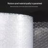 Double-Layer Bubble Wrap Roll - Thick, Shockproof, Clear Foam Film for Packaging