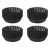 48 Pcs Egg Tart Molds, 3inch Mini Tart Pans Removable Bottom, Cupcake Cake Muffin Mold Tin Pan Baking Tool