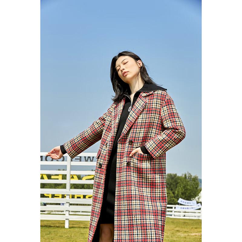 

Женское пальто Gejin в стиле кэжуал из смесовой шерсти L