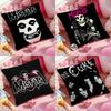 The M-MisfitsS Band Cushion Cover Pattern Printed Pillowcase for Living Room Sofa Cushion Cover & Bedroom Decor