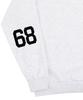 GRAVER [Unisex] Elbow 1968 Logo Sweatshirt_Melange White