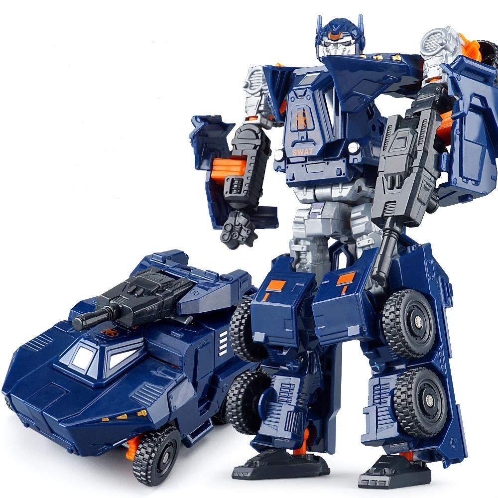 

JINJIANG 19cm New Transformation Robot Toys boy Anime Movie Action Figure Series Car Tank Airplane Figure Children Gift JJ716