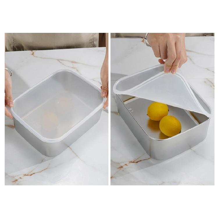 Praktische Kühlschrank-Lebensmittelaufbewahrungsbehälter Große Kapazität Beheizte Lunchbox für einfachen Transport und Frische Mahlzeiten auf Reisen