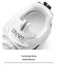 White Mesh Height-Increasing Men's Sneakers - Thick-Soled Casual Running Shoes for Autumn/Winter 2025