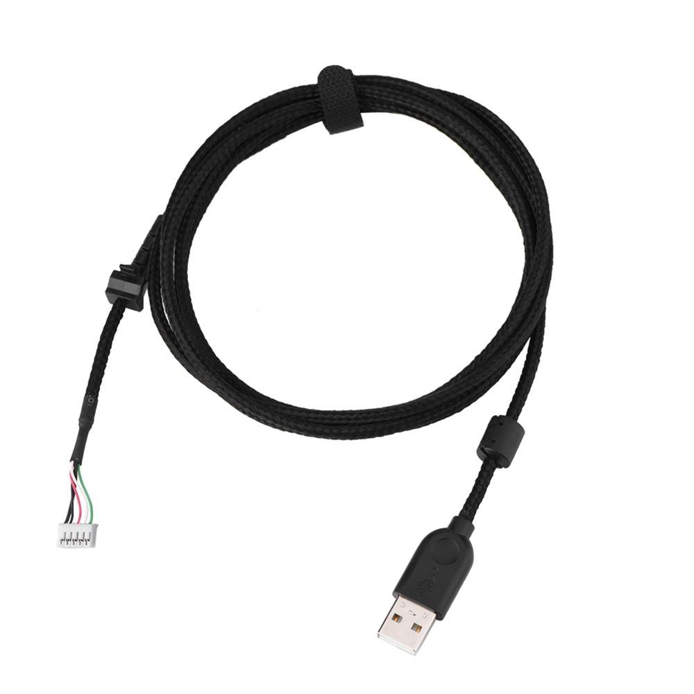 Durable USB Mouse Cable Braided Wire USB Charging Mouse Line for for Logitech G502 Office