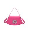 Shoulder Fashion Crossbody Bag With Square Rhinestone Decoration Daily For