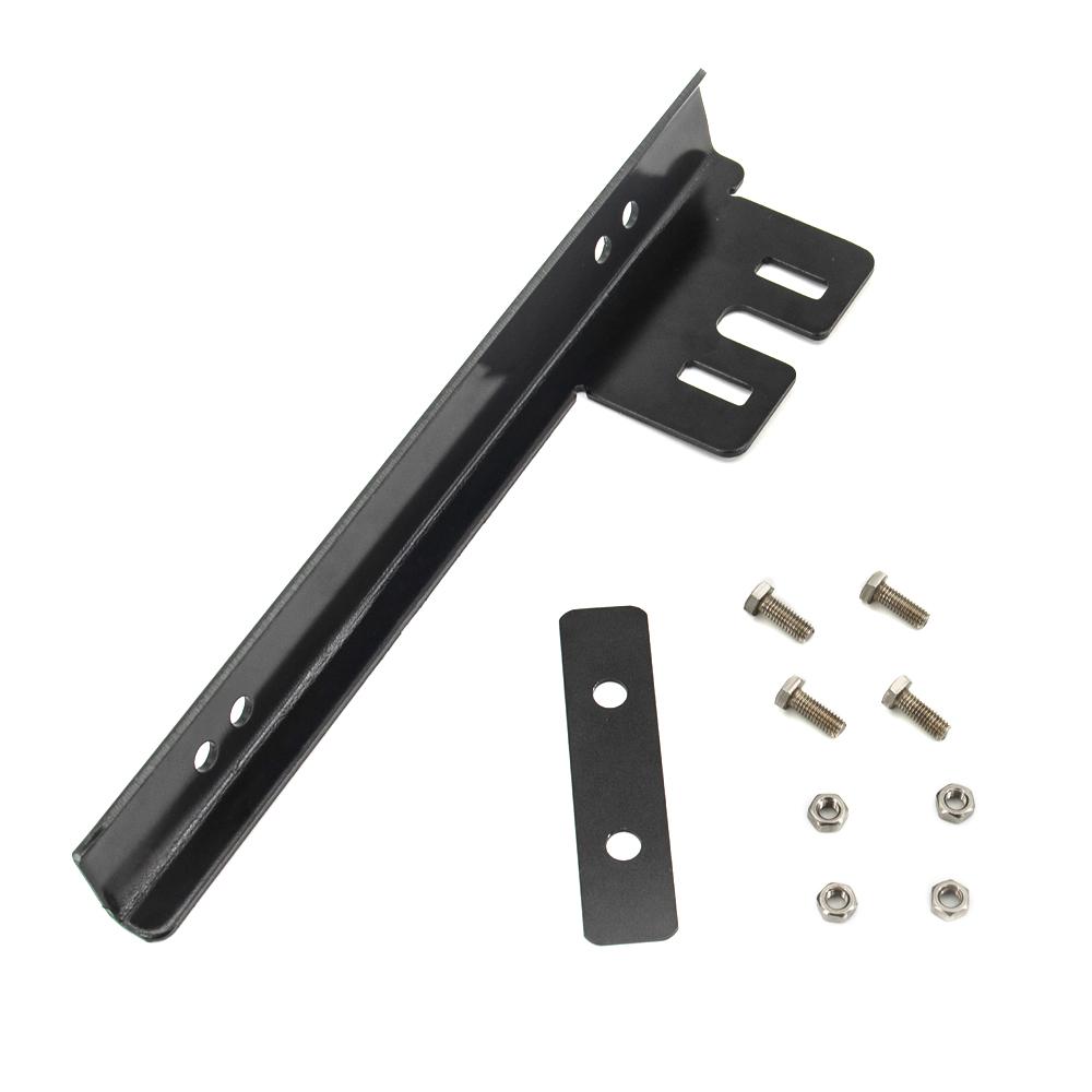 JDM Aluminum License Plate Relocator Car Front License Plate Mounting Relocate Bracket Holder For Honda Civic