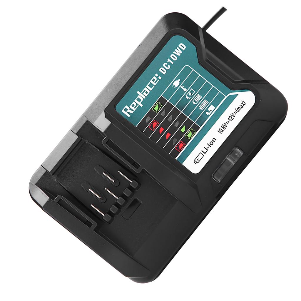 Fast Lithium Battery Charger for 10.8V 12V Makita DC10WDBL1015