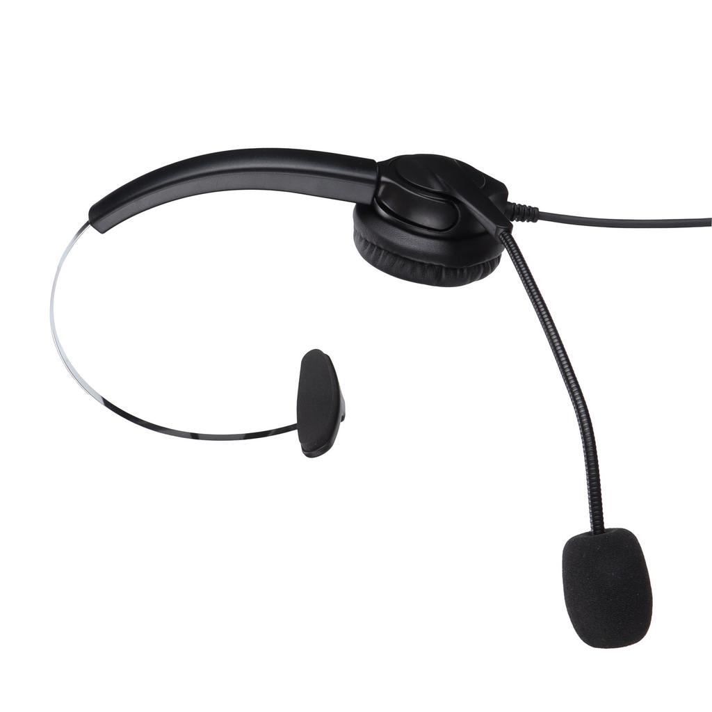 Telephone Headset OmniDirectional Business Office Telephone Call Center Corded Headset