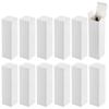 30pcs Kraft Paper Packing Boxes for Essential Oil Gift Rectangle White 5x5x18cm