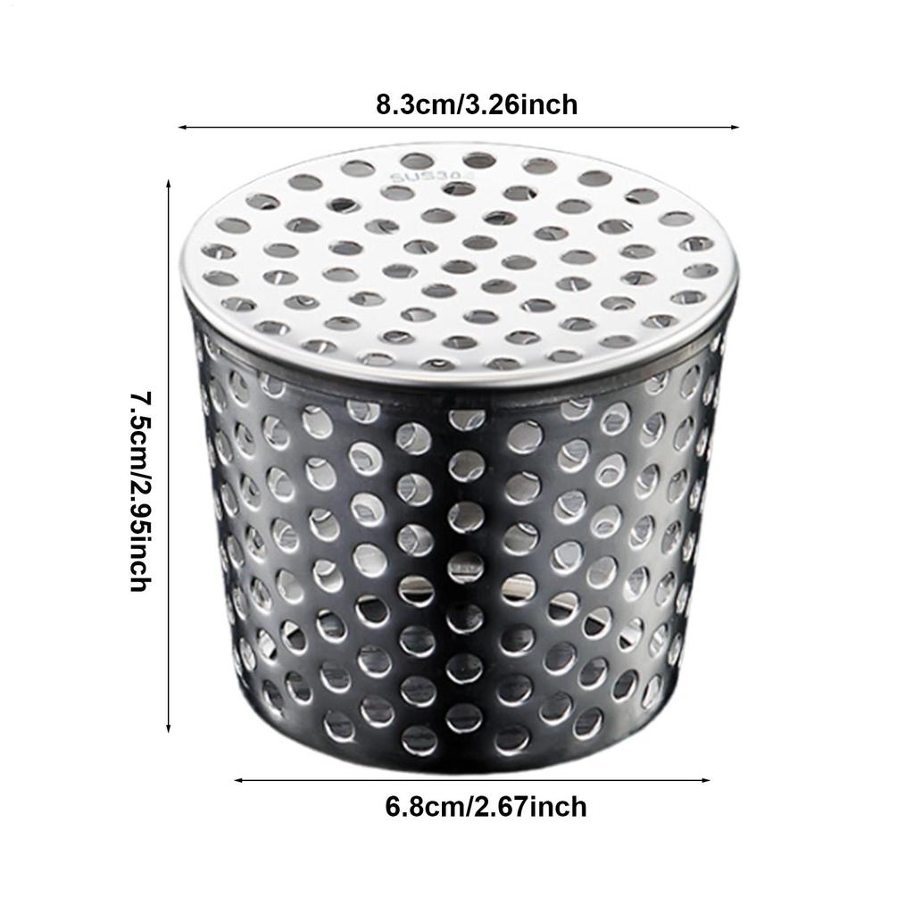 50-100mm Drain Downspout Protectors Strainer Stainless Steel Gutter Guard Protection Gutter Protector From Leaves Drain Cover