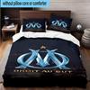 3pcs Mar-seille With Pride Emblem Printed Bedding Set Duvet Cover Closure Includes 1 Duvet Cover & 2 Pillowcases Bedding Sets Home Decor Gifts