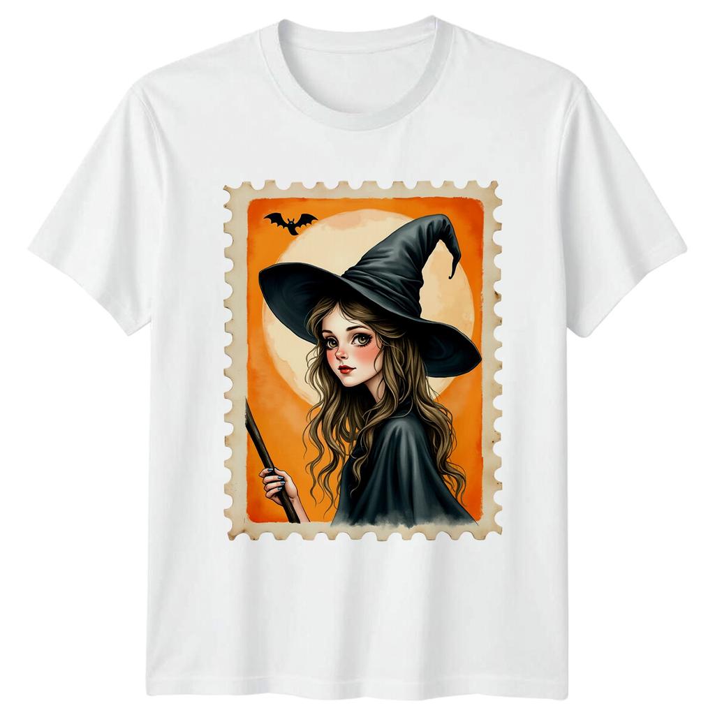Witch Halloween Holiday Unisexs TShirt Unisexs Tee Graphic Unisex Top
