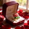 Bo Xin Yun Elegant Enamel Peony Brooch - Stylish Luxury Fashion Accessory