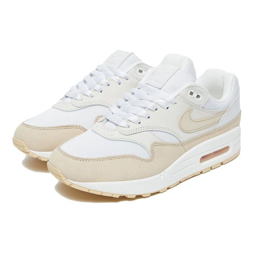 Nike  Air Max 1 Premium Sanddrift Women Sneakers Tan Summit-White Phantom FB5060-100