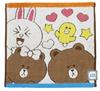 Marushin Carry LINE FRIENDS Happy Line Available In 2 5585000000 Towel/Hand Towel, Friends, Cotton, Sizes,
