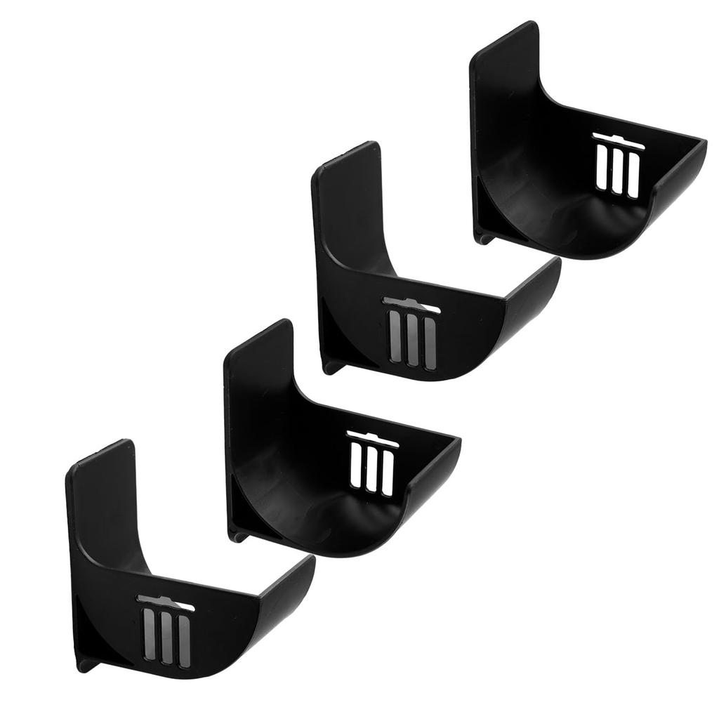 Pack of 4 Multipurpose Trash Bag Holder Adhesive Wall Mounted Organizers for Kitchen And Bathroom Storage Solution