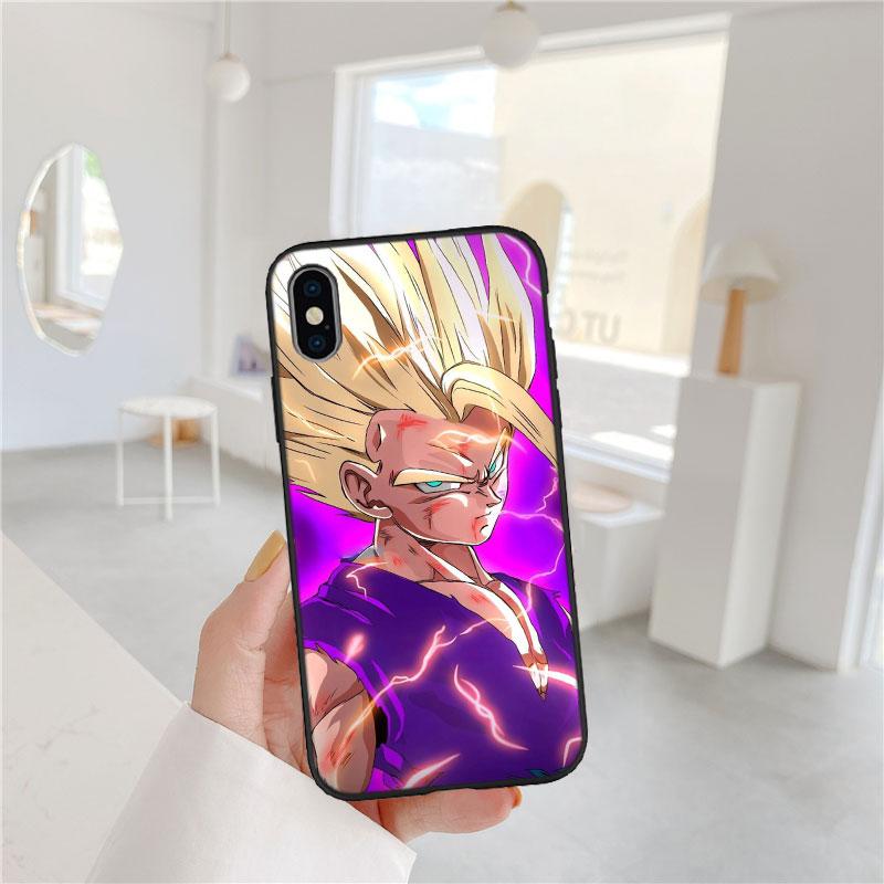 

LO36 Dragon Ball Gohan Soft Shell Phone Case for Samsung Galaxy S20 S21 S22 Ultra FE + Plus A21S A22 A24 A25 A26 A30 A30S A31 Galaxy A24 4G