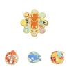 Adorable Cartoon Pokmon Legendary Monster Enamel Pin Collectible Brooch For Fans