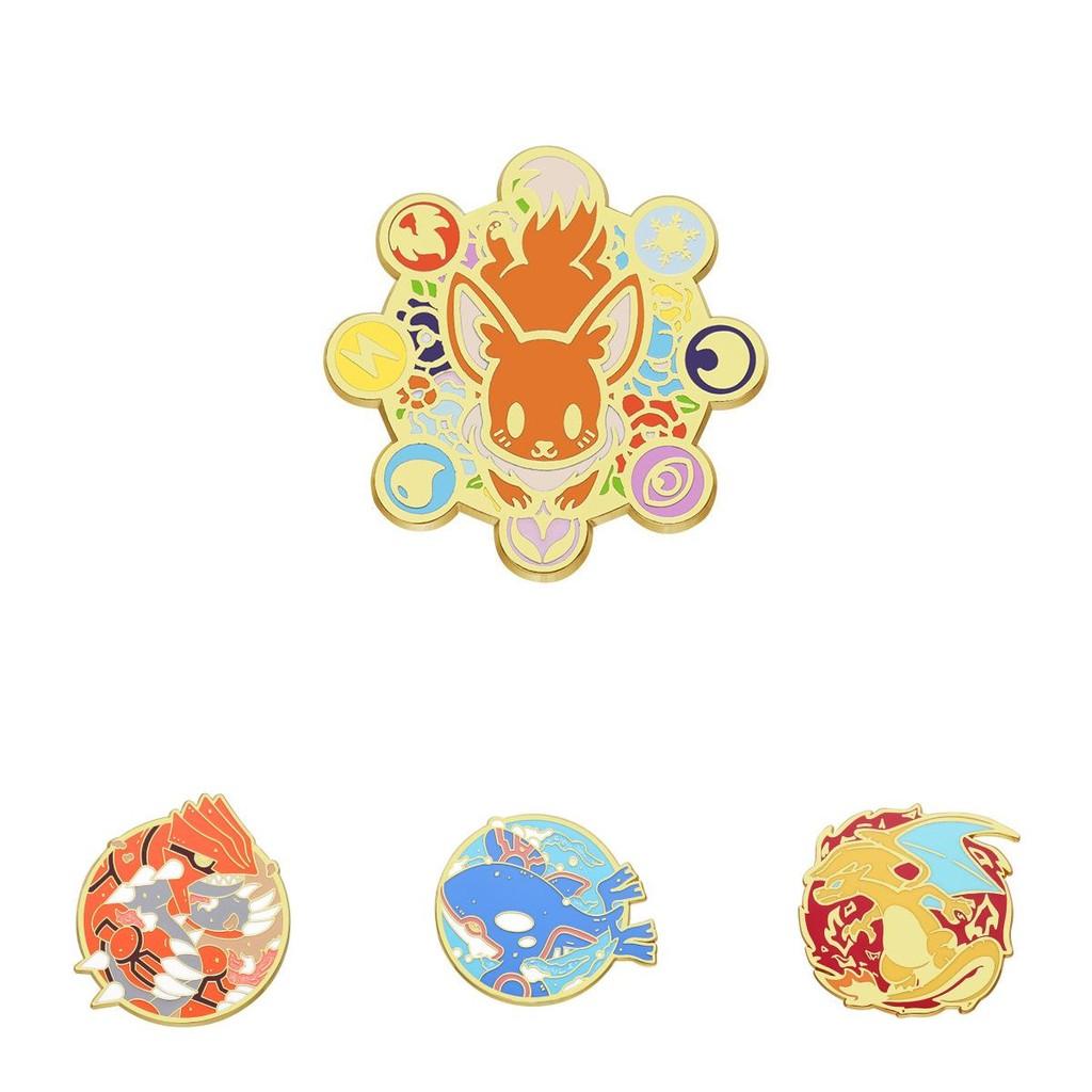 Adorable Cartoon Pokmon Legendary Monster Enamel Pin Collectible Brooch For Fans