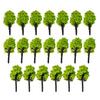 Model Tree 20 Pcs 3.5cm Building Model DIY Decorate