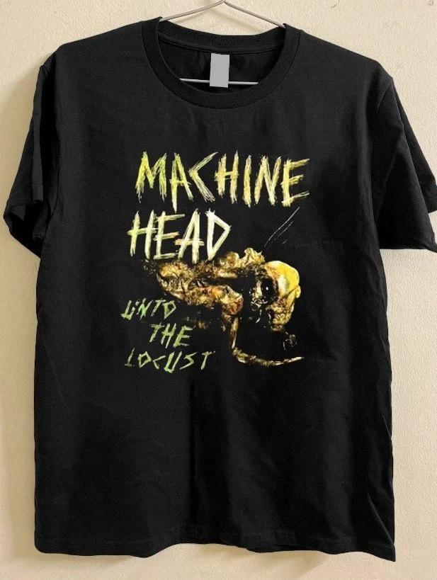 Группа Machine Head Unto The Locust Черная S-5XL Концертная Футболка PN421 Унисекс Футболка XXXXL