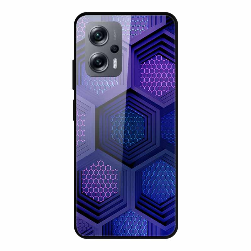 For Poco X4 GT Case Shockproof Tempered Glass Hard Back Cover For Xiaomi Poco X4 GT 5G Soft Bumper Coque PocoX4 GT X4GT Case