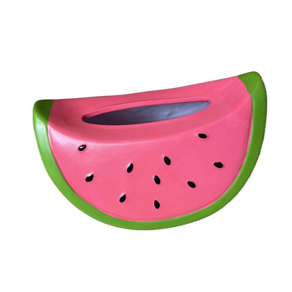 

Decorative Watermelon Tissue Box Fruit Watermelon Ornament Decoration Home Decoration Watermelon