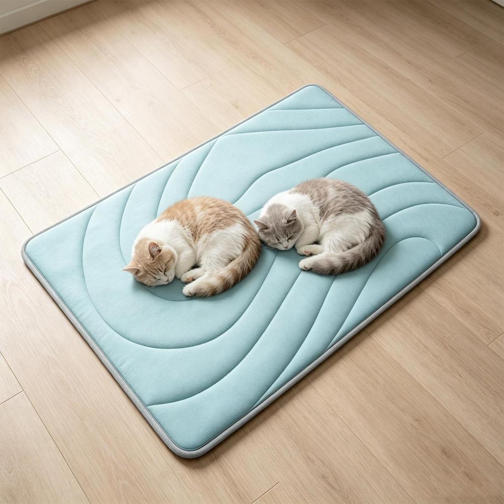 Dog Cooling Pad Washable Sleeping Kennel Bed Cooling Dog Mat For Pet Hamster Animals Summer Outdoor Indoor Beach Car Travel Home