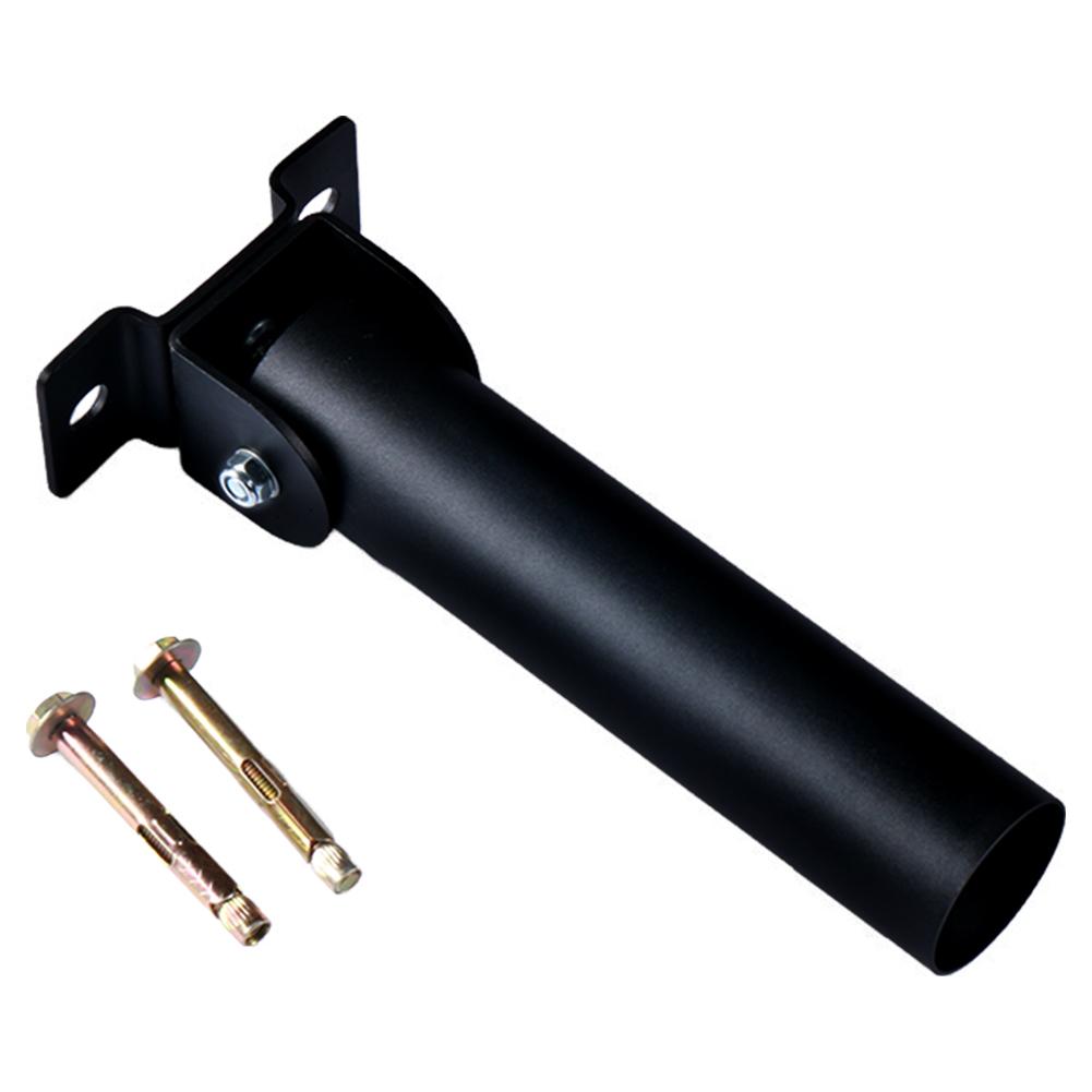 Väggmonterat T-stångs roddplattformstillbehör Roterande T-stångshållare Hantelförvaringsutrustning för Marklyft Knäböj Tricepsövningar