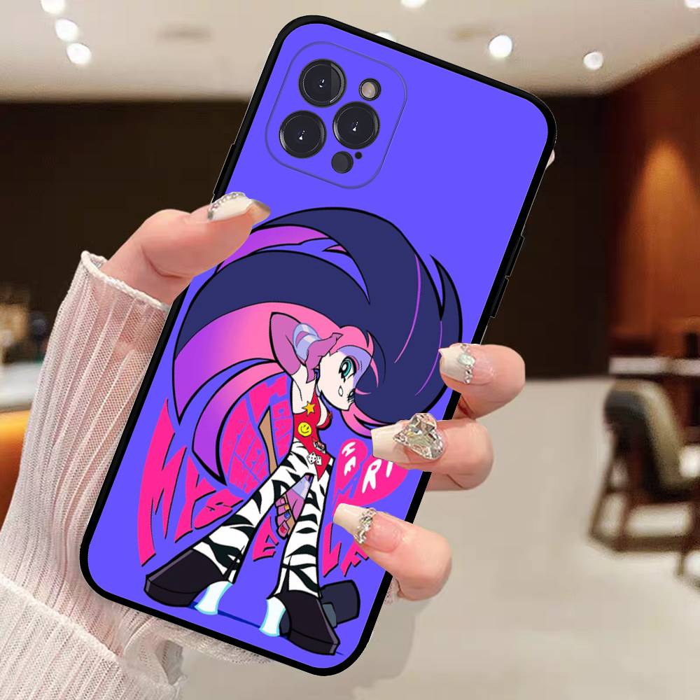 Panty Stocking G-Garterbelt Phone Case For IPhone 17 16 15 14 13 12 Mini 11 Pro Plus Soft Silicone Cover