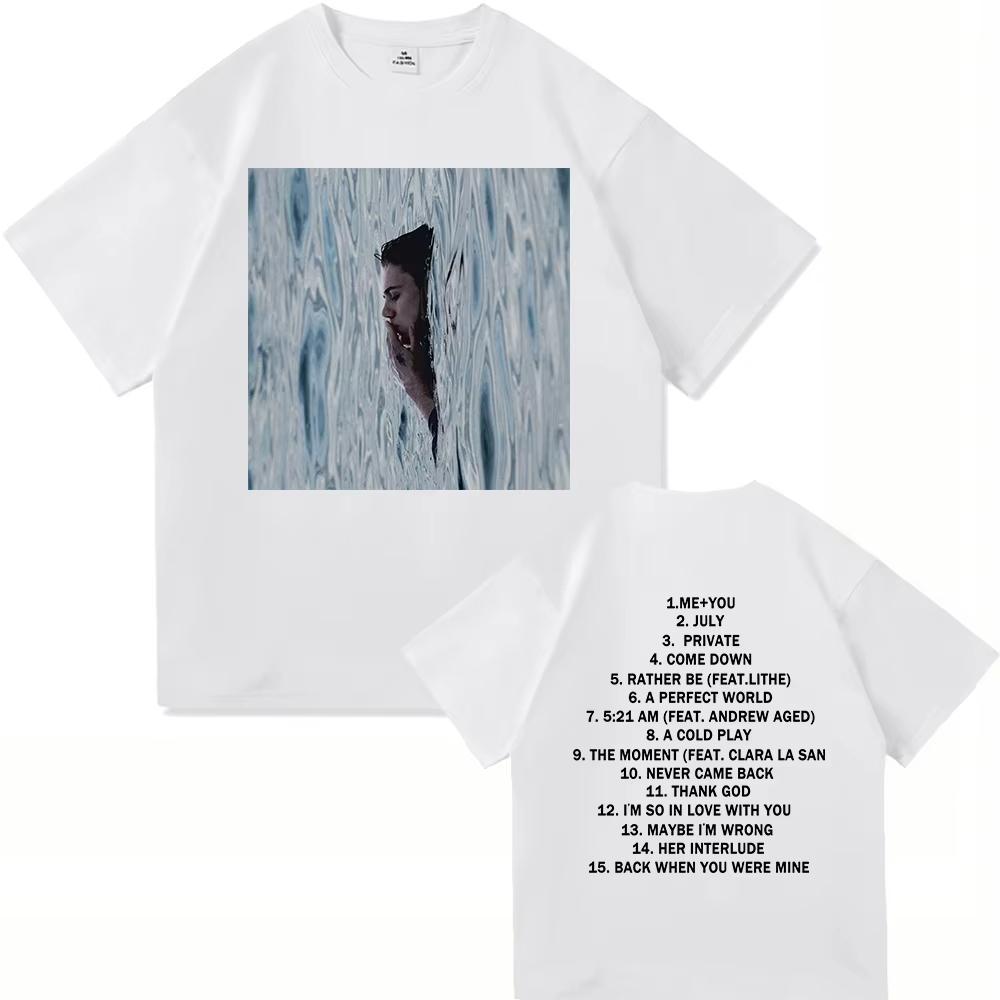 The Kid Laroi Before I Forget Tee Shirt 2026 New Album Menwomen Clothing Harajuku High Quality Tops pure Cotton TShirts Vintage