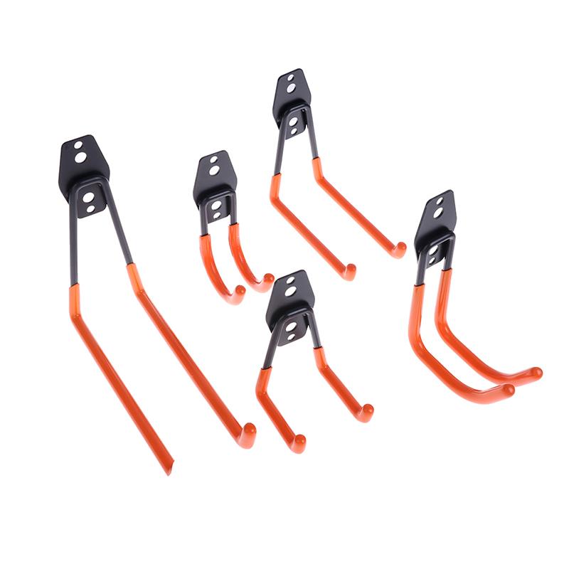 Heavy Duty Metal Hook Wall Mount Anti-Slip Storage Hook For Ladders Garden Tool