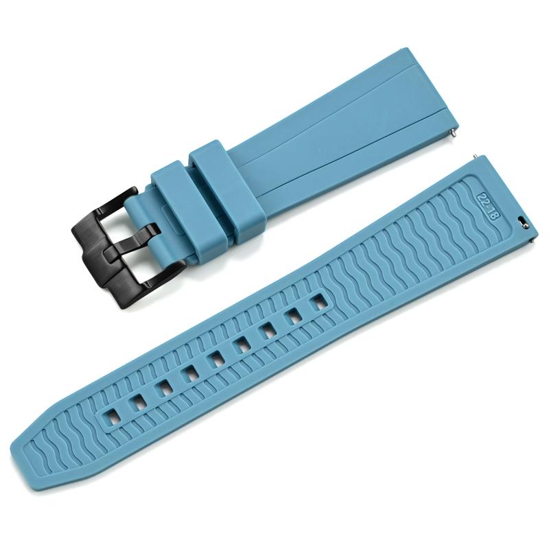 Bracelet de montre en silicone le plus récent pour Samsung Ultra Omega Seiko PROSPEX Panerai 20 mm 22 mm 24 mm Bracelet de montre en caoutchouc à dégagement rapide