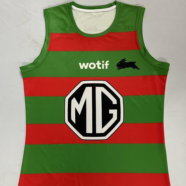 

2024 Rabbit Style Men s Sleeveless Rugby Jersey Small