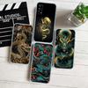 QE7 Chinesischer Drache Transparente Handyhülle für Samsung Galaxy A04 A04S A14 A23 A34 A54 M23 M33 M52 M53