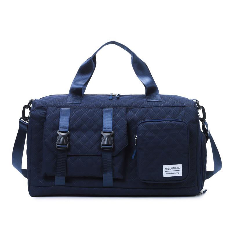 Ielgy Travel Bag Large-Capacity Multifunctional One-Shoulder Sports Gym Bag Simple Portable Messenger Bag