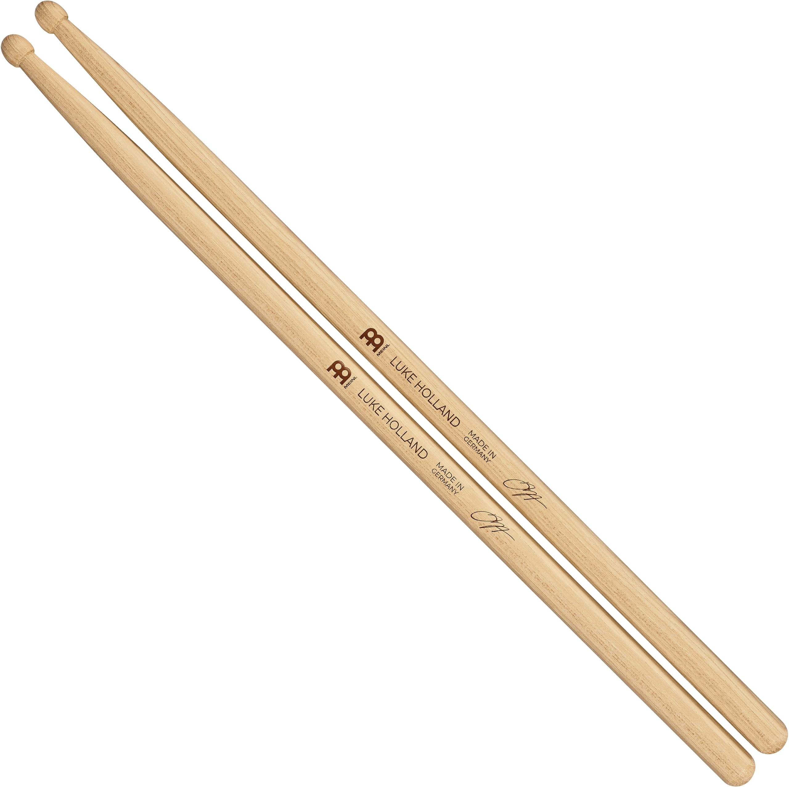

MEINL Stick Brush Meinl Drumstick Signature Model Luke Holland Hickory Round Tip SB600 x & (411 14.7mm) []