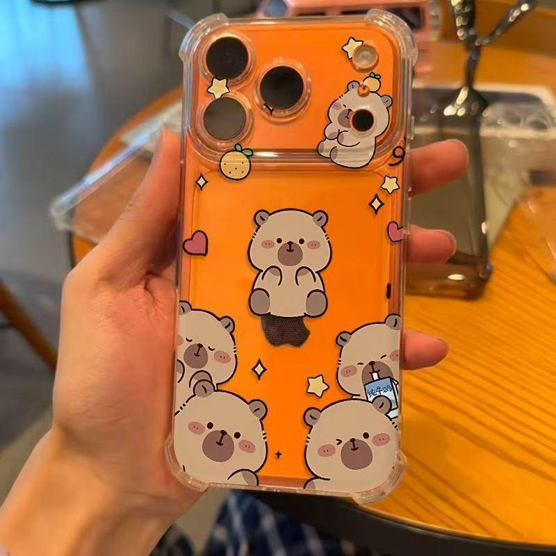 

Adorable Capybara iPhone Case for 13, 14, 15 Pro Max & 16 and 17 Series iPhone 11