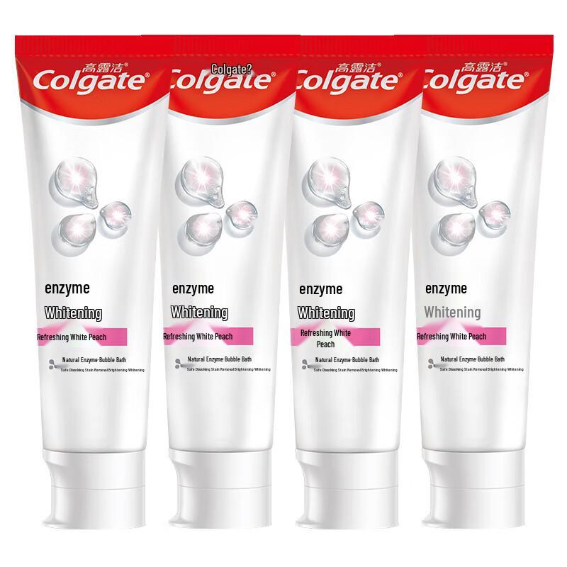 Colgate Peach Whitening Toothpaste 120g (4-Pack)