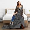 Conan Edogawa Flannel Blankets Winter  Soft Warm Throw Blanket For Girls Boys Bedroom Aesthetic Bedspread Sofa Bed Cover