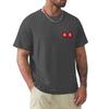 Red Ribbon Army TShirt Blouse Aesthetic Clothes Plain Tshirts for Men