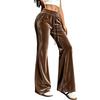 Women's High Waist Flared Pants with Soft for Casual Wear