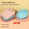 Square Folding Silicone Air Fryer Baking Pan
