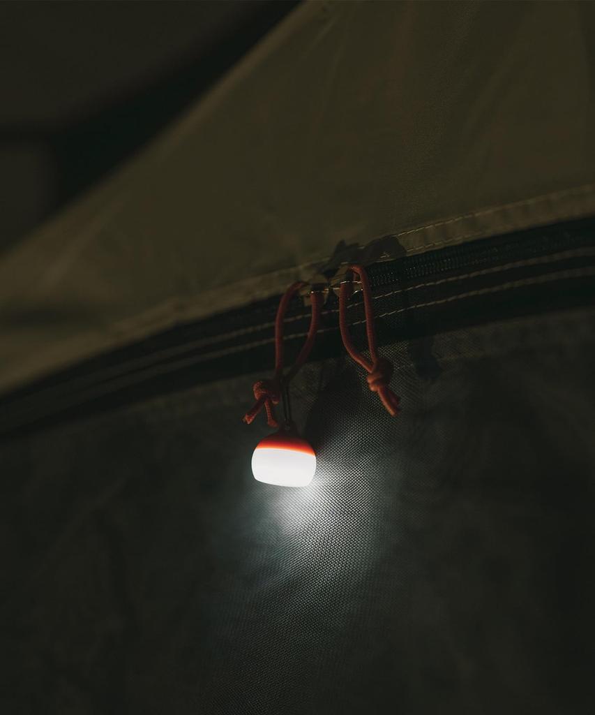Snow Peak Tsubu Hozuki Night Black Mini LED Lantern Camping Light 5g ES-150-NV