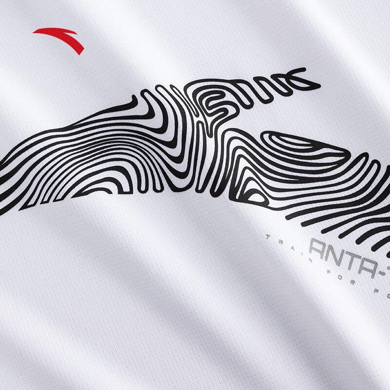 Anta Men's Quick-Dry Printed Sports T-Shirt