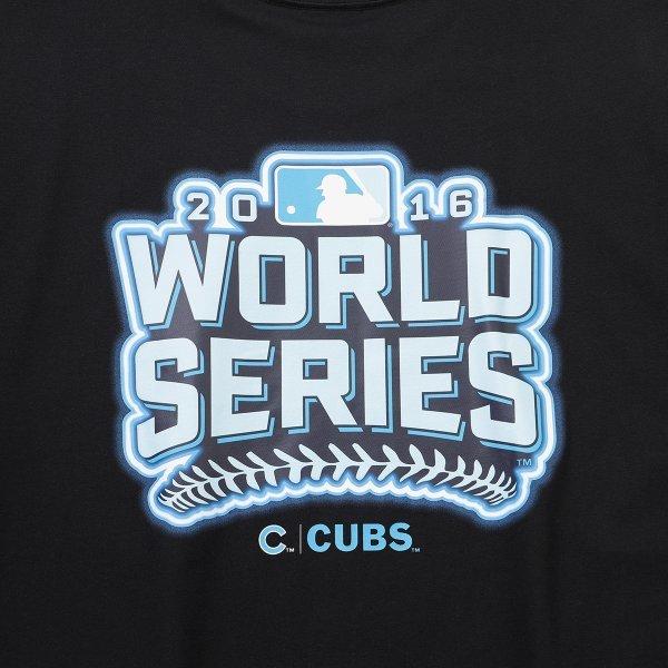 New Era Chicago Cubs World Series Neon T shirT Black 15147509